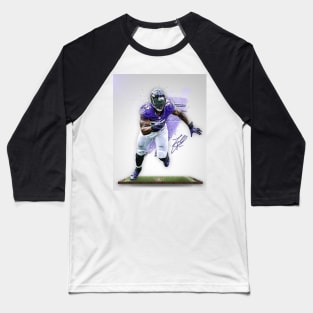 Terrell Suggs Baltimore Sports Art Baseball T-Shirt